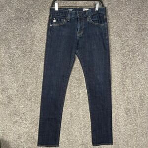 AG Adriano Goldschmied The Nomad Modern Slim SELVEDGE Jeans Men's 30R Dark‎ Wash